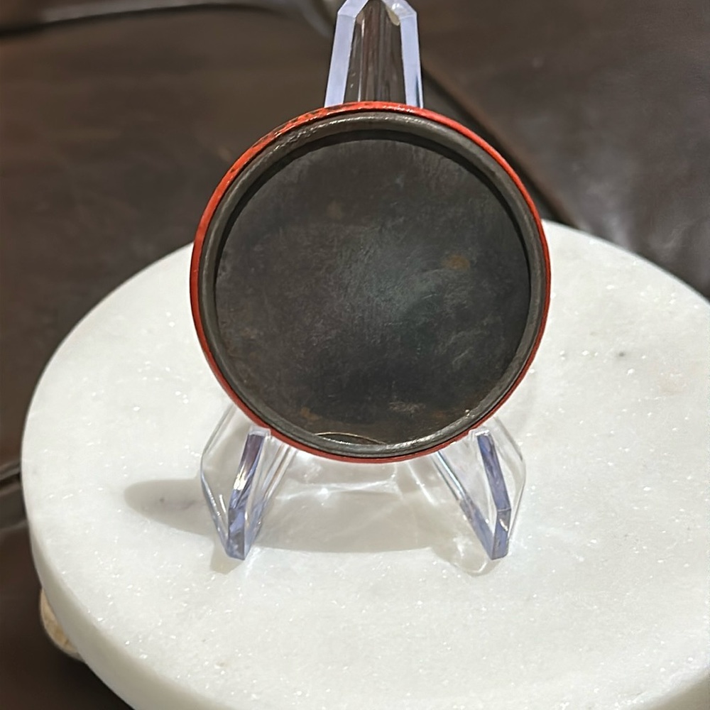 RARE FIND 1910s Celluloid Antique Advertising Pocket Mirror - Picture 3 of 6